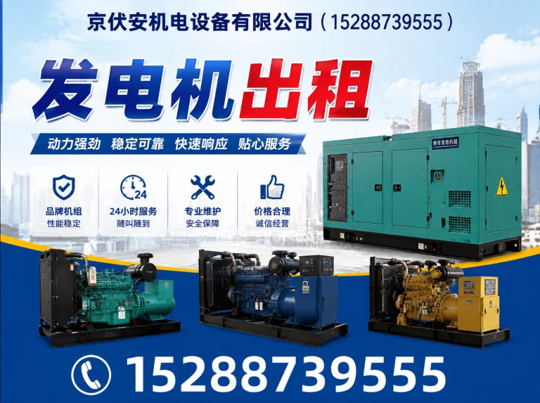 汕头发电车租赁展示图